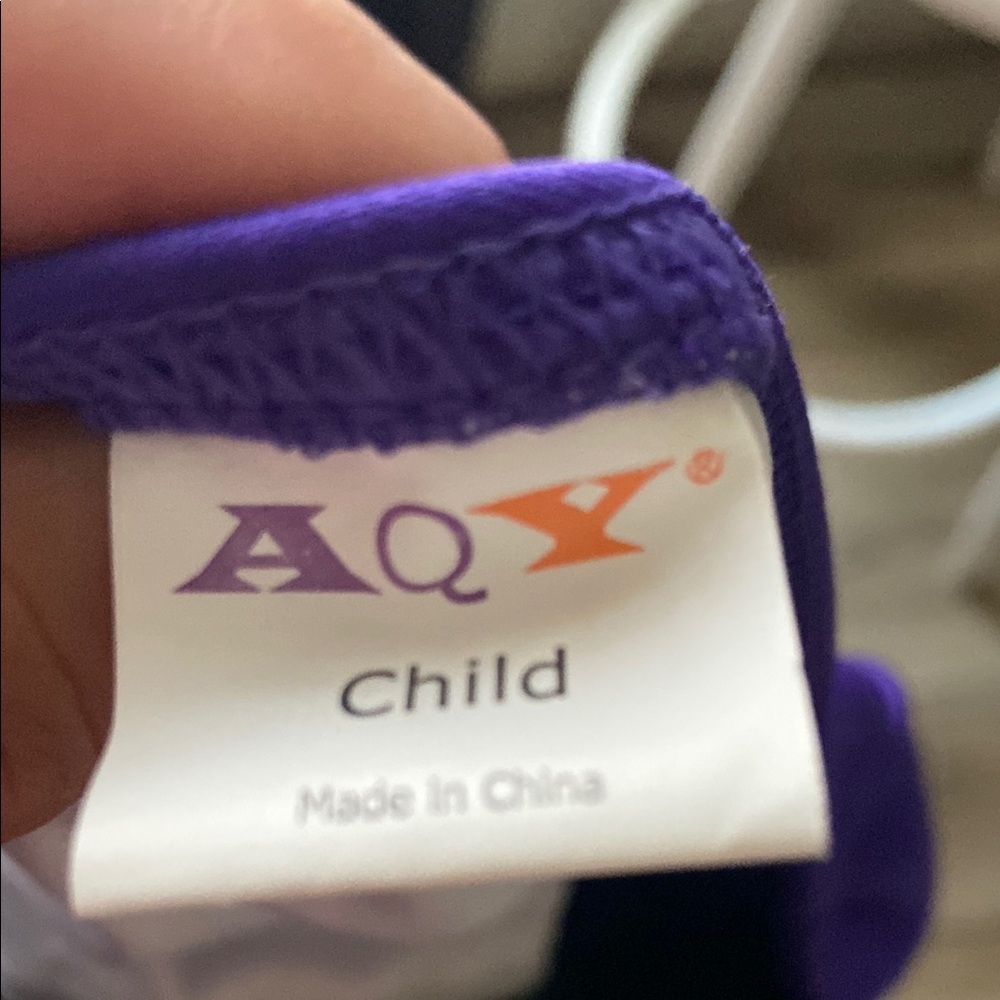 AQY Purple Child's Garment